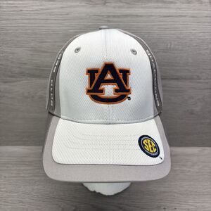 Auburn Tigers 2010 SEC Champions Baseball Hat Cap White Gray - The Game